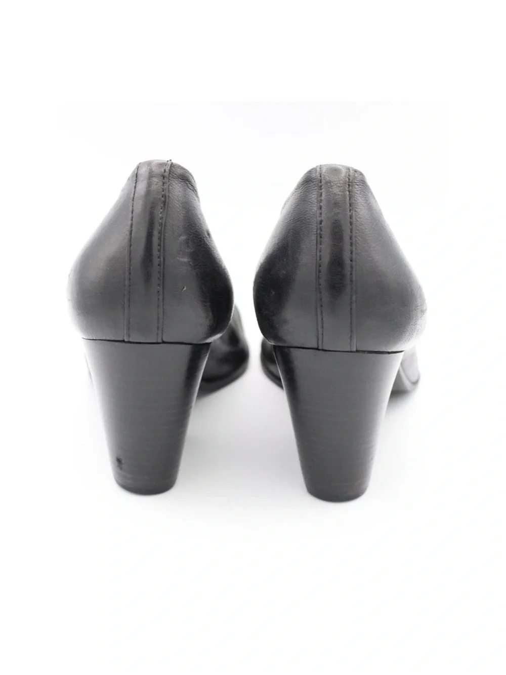 Halmanera Pointed-Toe Mid Heel Pumps 8.5-9 /39.5